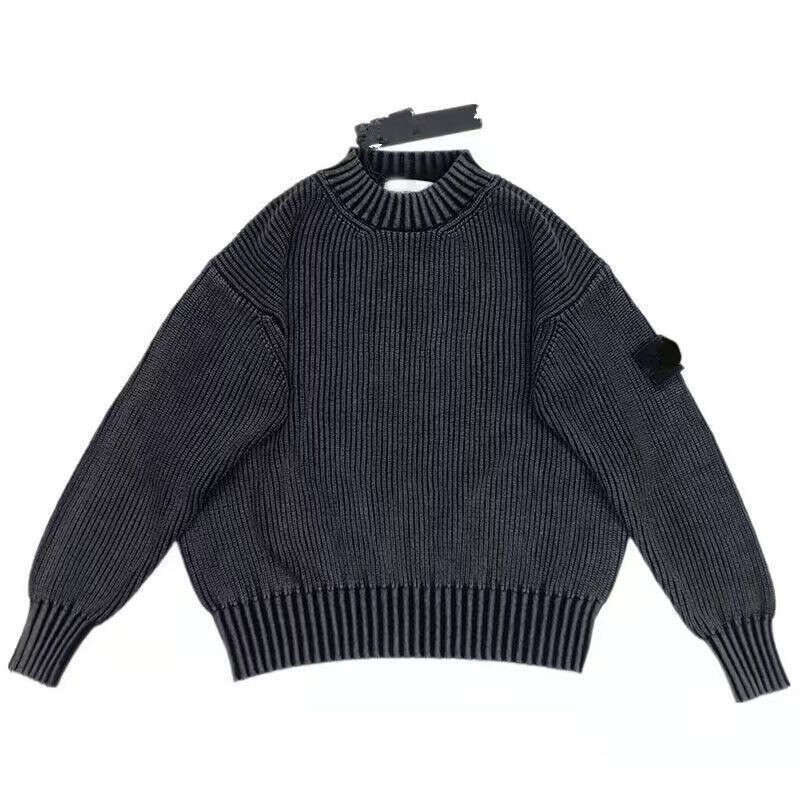 Topstoney High Quality Mens Sweater Designer Stones Crewneck Sweatshirt Womens Casual Loose Fleece Sport Shirt Long Sleeve Compass Brand Pure Cotton