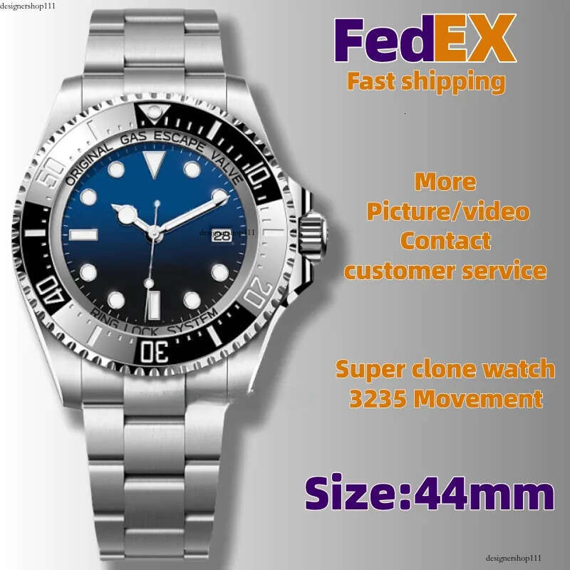 Clean Factory Super Clone 41MM Mens Designer Montres Top-3235 Mouvement Automatique Hinery Céramique Lunette Verre Saphir Glide Lock Montre De Pl