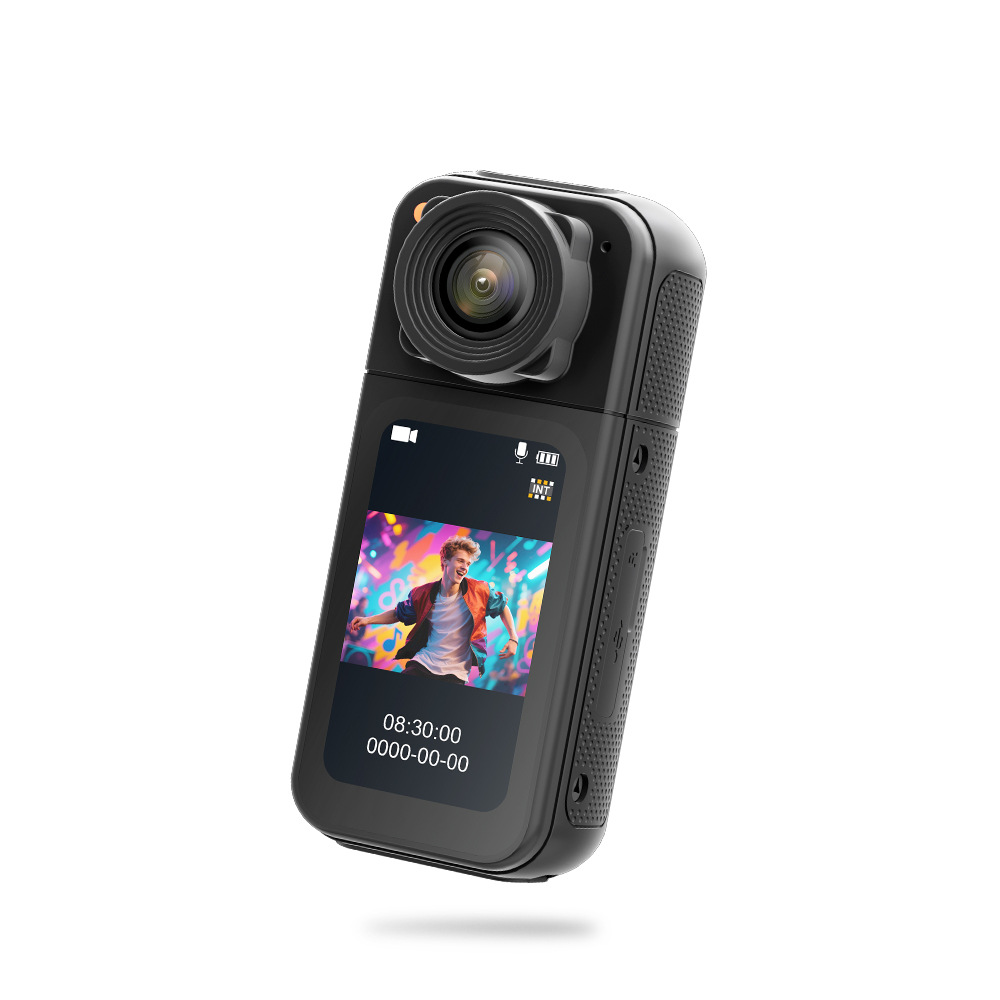 S83 Thumb Sports Camera: 1080P HD Pet Cam, Wide View, Pocket-Sized, Neck-Mounted. For Outdoor Cycling/Pet Recording. Action DV with Pet First-Per-image-1082005296