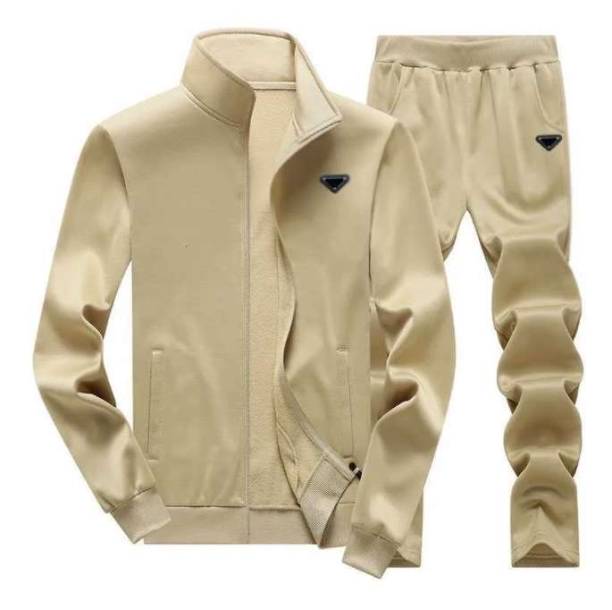 Designer Tracksuits Men Luxury Sweatsuit New cardigan suit jacket warm autumn men's leisure pants youth student sport two-piece suit men's