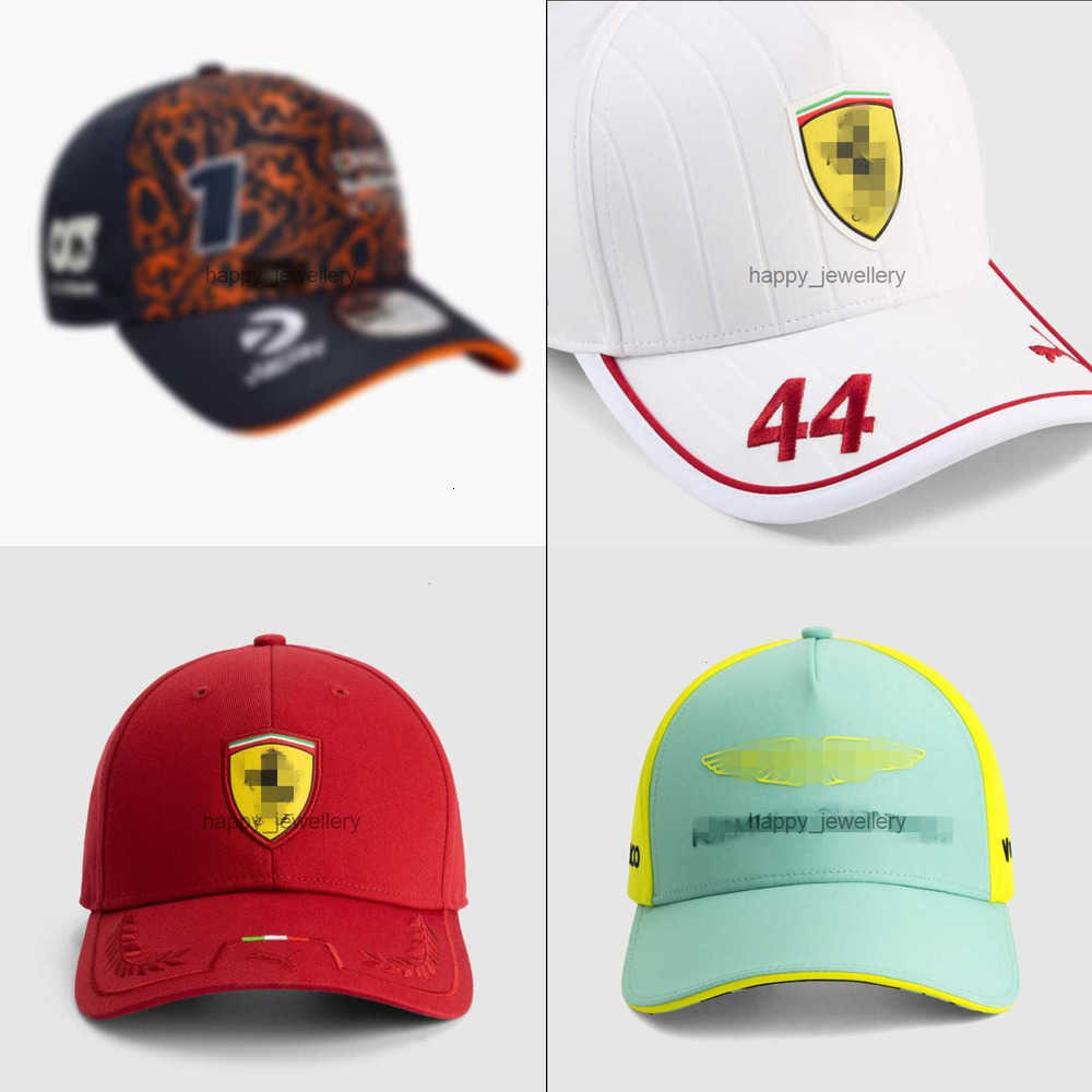 2025 Monza GP Team Cap F1 Ring Hat Sergio Perez CAP Fashion Baseball Street Caps Man Woman Adjustable Fitted Hats T251024 SSS