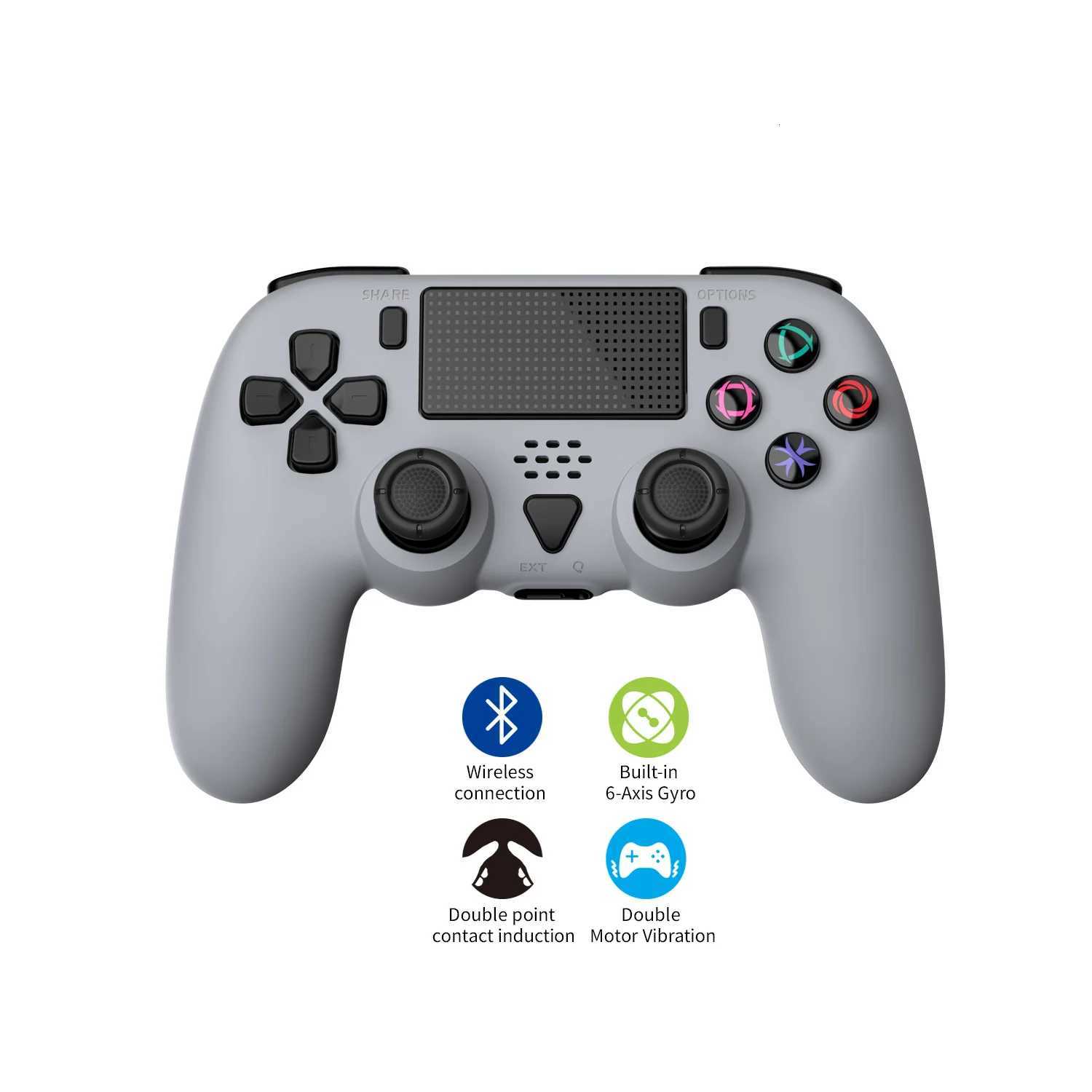 Cool Mti-function Wireless Gamepad TP5-35137 for P5S Console with Asymmetric Dual Motor Vibrationphone JackPrgrammable H251125-image-1086031655