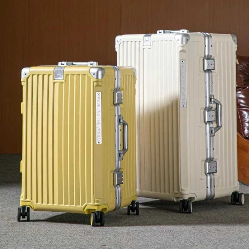 2025 New Travel Suitcases Large Capacity Multifunctional Luggage 30 inch Suitcase 20 28 Trolley Case Suitcase Trip Cabin W251028-image-1082096898