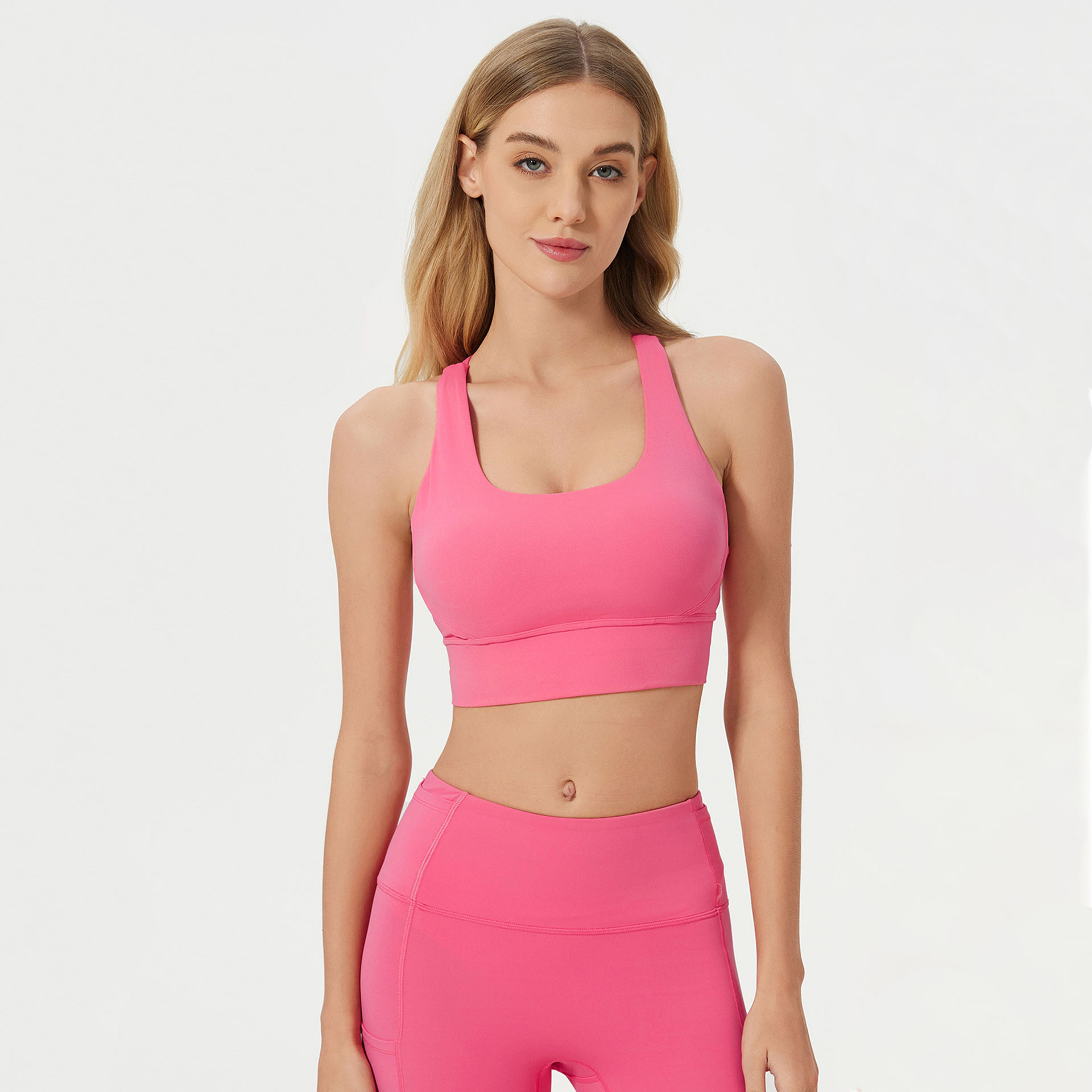Soutien-gorge de Yoga classique, débardeur de sport, respectueux de la peau, pour femmes, hauts à la mode, sous-vêtements Sexy, gilet de Fitness