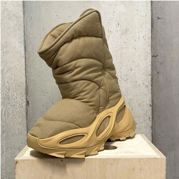 NSLTD Boots designer boots men women FOAM runner shoes rubber sole NSLTD BT Khaki shoe winter down snow boot slip on Knit sneakers