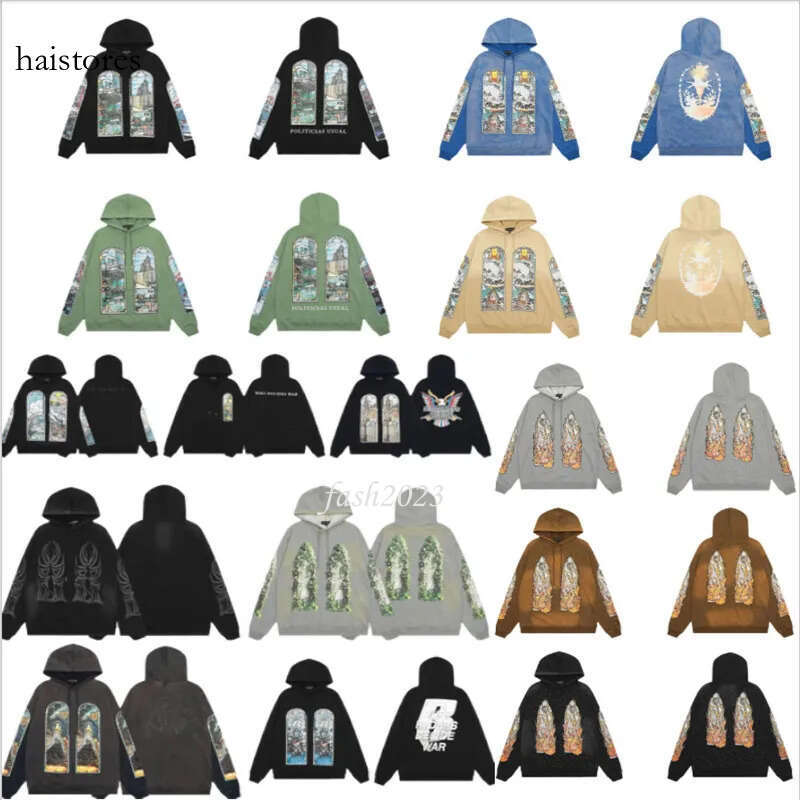 Mens Hoodies Sweatshirts Designer Letter Men Hoodie Tide Brand Wild hoody High Street Casual American Loose Couple Hooded Pullover Sweater Who Decid