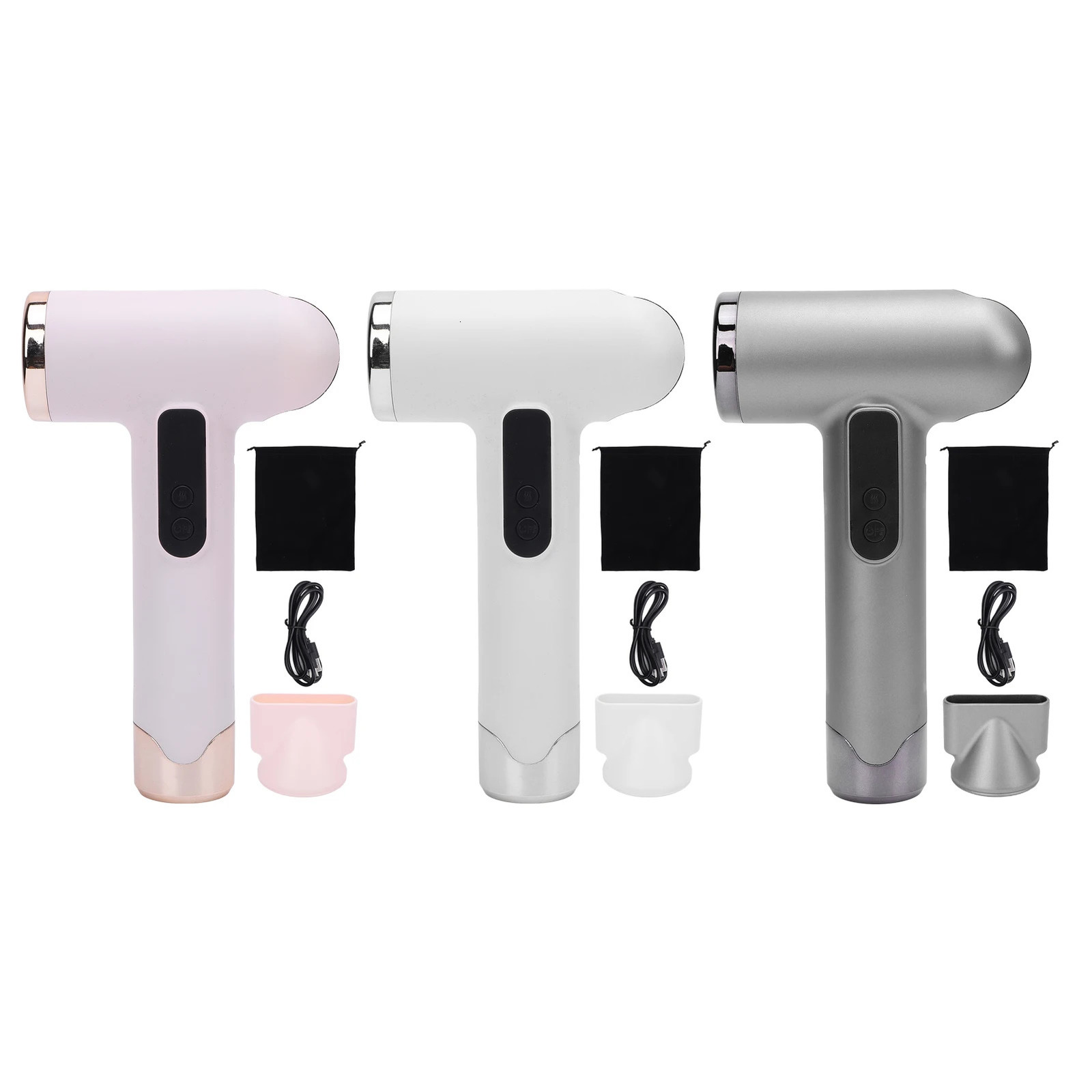 Hair Dryer 100000rpm 200W USB Rechargeable Cordless Quiet Portable Blow Dryer for Dormitory Home Travel 251020 M260210-image-1094754920