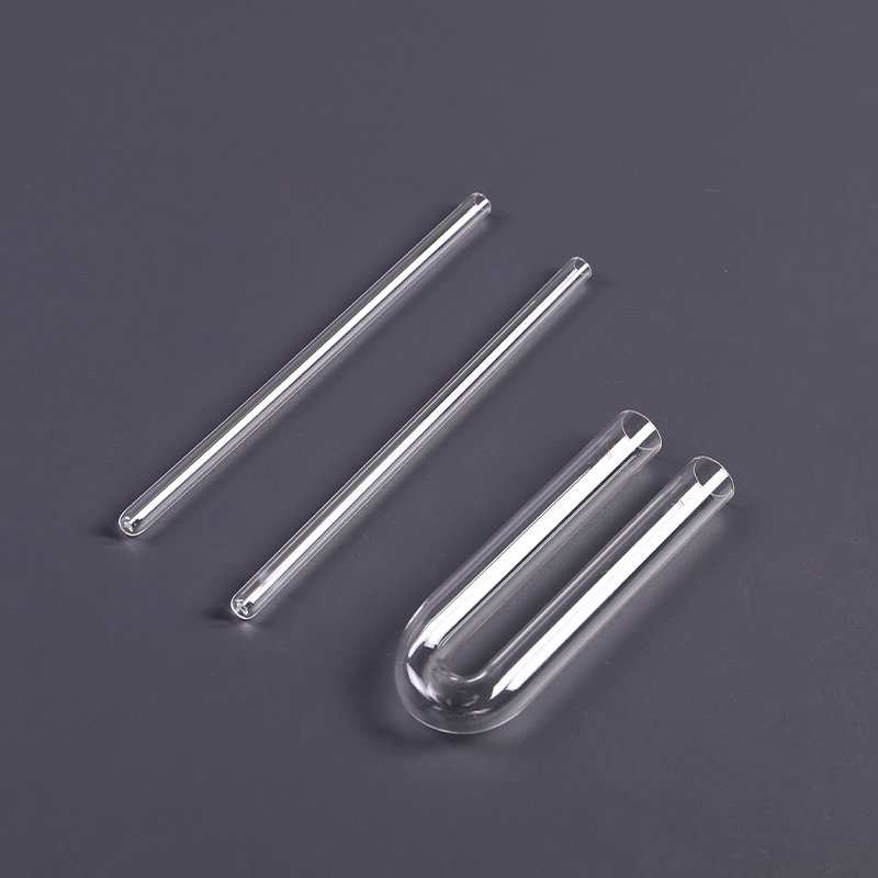 Factory Sale Customized Heat-Resistant Round Transparency Glass Test Tube Quartz Tube for Laboratory-image-1081923179
