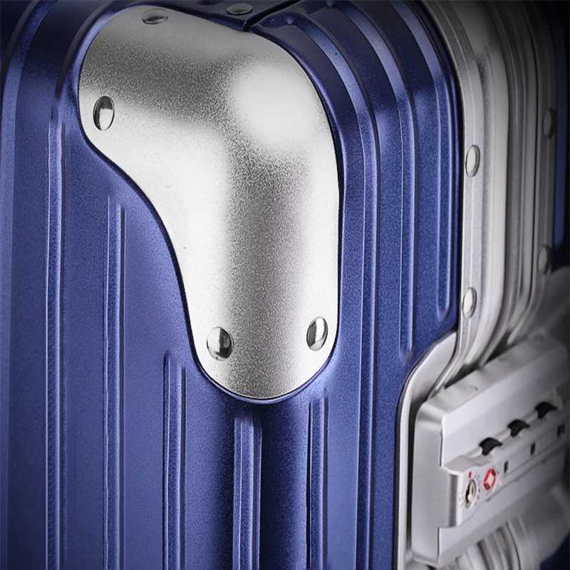 100 Aluminum Suitcase Frosted Metal Luggage Unisex Password Trolley Case Suitcase Trip Cabin 202224262830 Inch Suitcases W251028-image-1082096676
