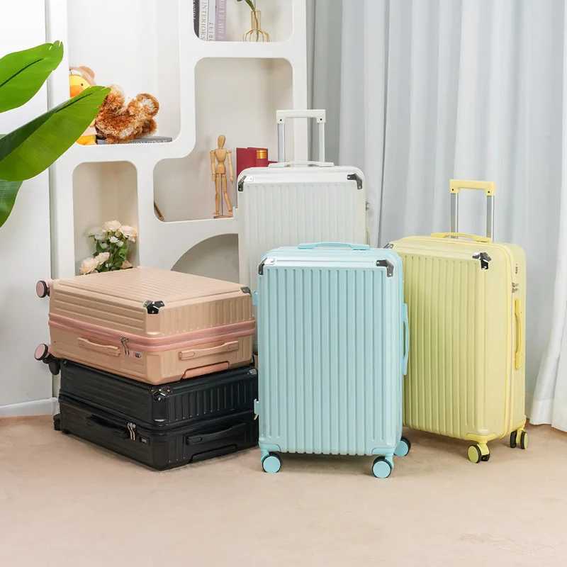 2024Inch Luggage Suitcase Travel Handle Suitcase Mens And Womens Wheels Luggage Case Swivel Wheels Lightweight W251028-image-1082096899