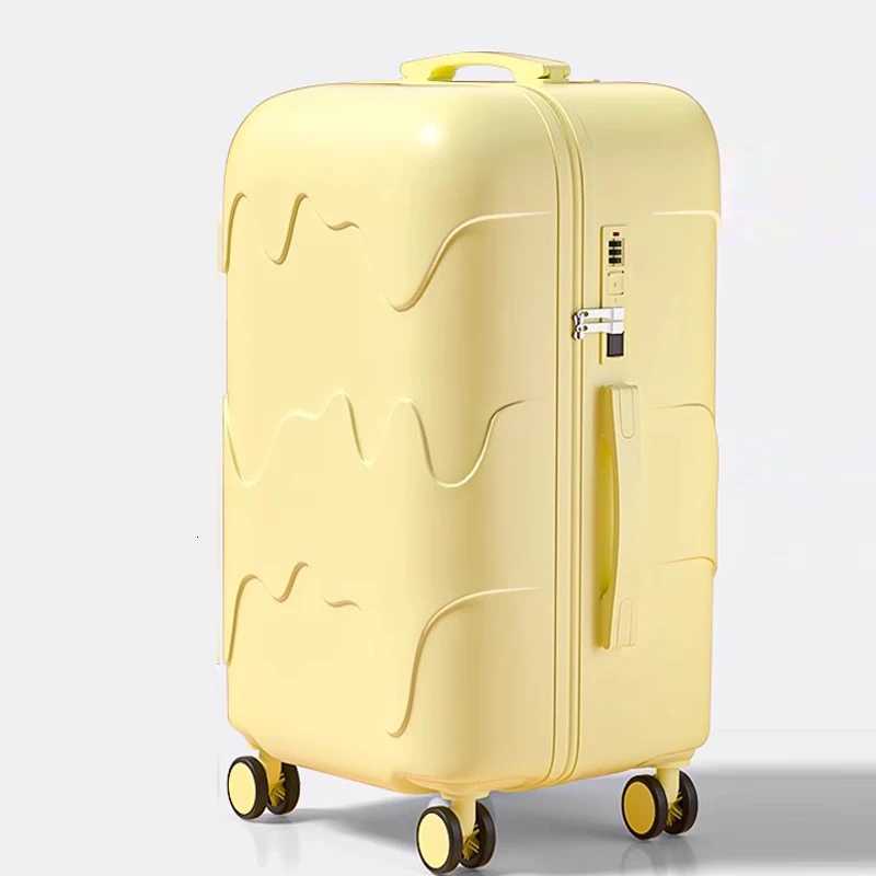 Luggage 20 inch Boarding Box 28 Large Capacity Suitcase 2025 New 26 Travel Trolley Case Combination Box with Cup Hoder USB Port W251028-image-1082096447