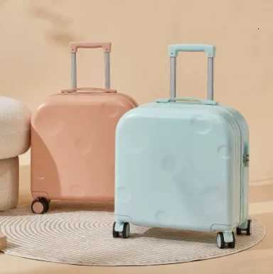 Candycolored childrens luggage with swivel wheels travel suitcase handlebar suitcase passwordprotected Travel suitcase W251028-image-1082096954
