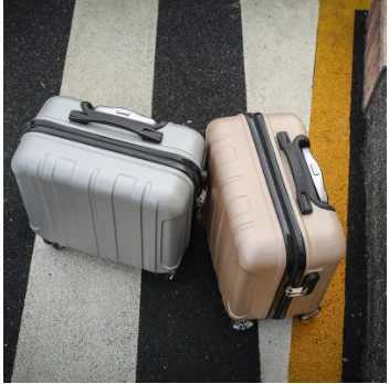 Petite valise protégée par mot de passe pour hommes et femmes, boîte à bagages légère de grande capacité, valise de transport nocheck W251028