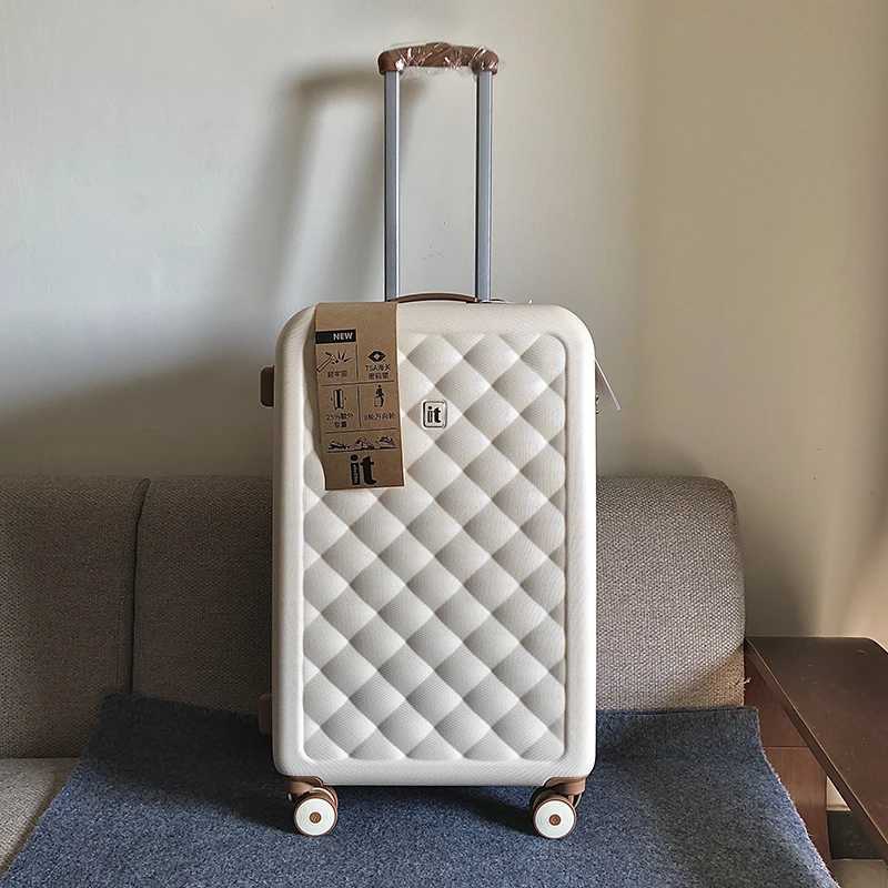 UK Fashion Brand travel luggage ins luxury spinner carry on trolley suitcase new style travel trolley case 202428 inch W251028-image-1082096532