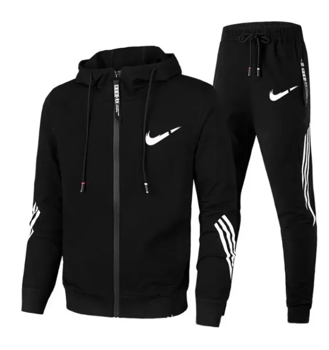 Men Designer Tracksuits 2025 Fleece Casual plus-size Hoodies Pants Set jacket Sweat Suits Patchwork Black Solid Brand Autumn Winter running hoodie s