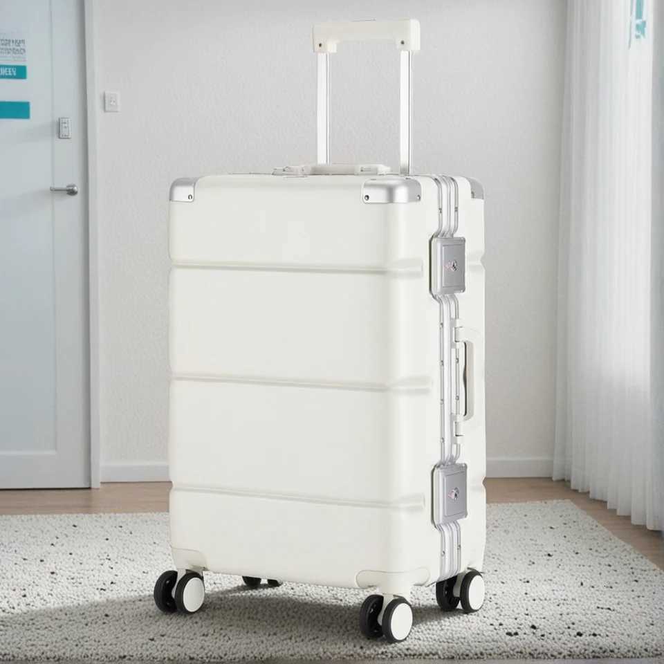 Large Size Travel Wheeled Suitcases With Aluminum Frame AntiCollision Waterproof Carry On Luggage Carrier Trolley Case For Men W251028-image-1082097018