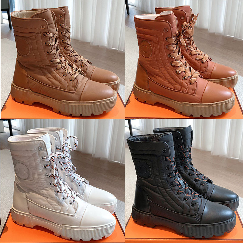 2025SS Autumn/Winter New Fresh ankle boot Thick Bottom Down Jacket Strap Casual Men Sports Martin Boots Warm Slim Women's Exquisite Short Boots