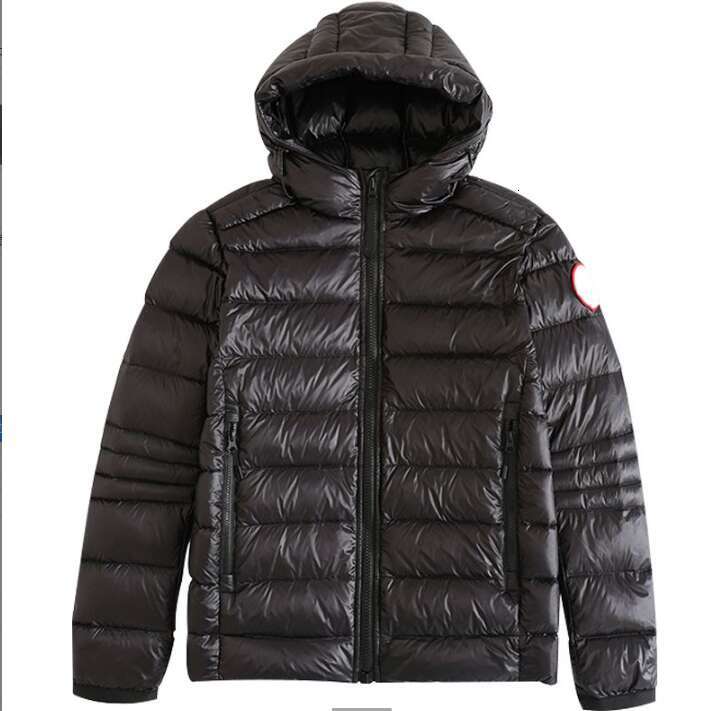 canada jacket goocepuffer Jacket High Quality Hooded Classic Trend Solid Color Coat Thin Hooded Coat Outdoor Leisure Windproof Windbreaker Windbreak