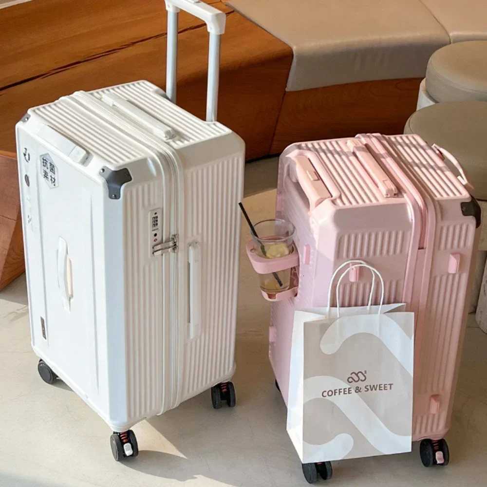 Luggage Box Universal Wheels Thickened Trolley Box Travel Box Women Men Trunk Travel Suitcase Zipper Design 28 Inch W251028-image-1082097607