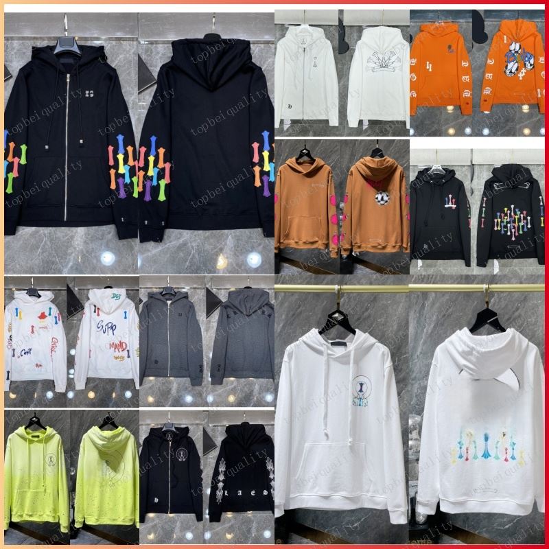 Chrome Designer Hoodie Mens Designer Sweatshirt Jumpers For Men Cotton Pullovere Mbroider Yletter Long Sleeve o-Neckhoody Long Sleeves Street Fashio