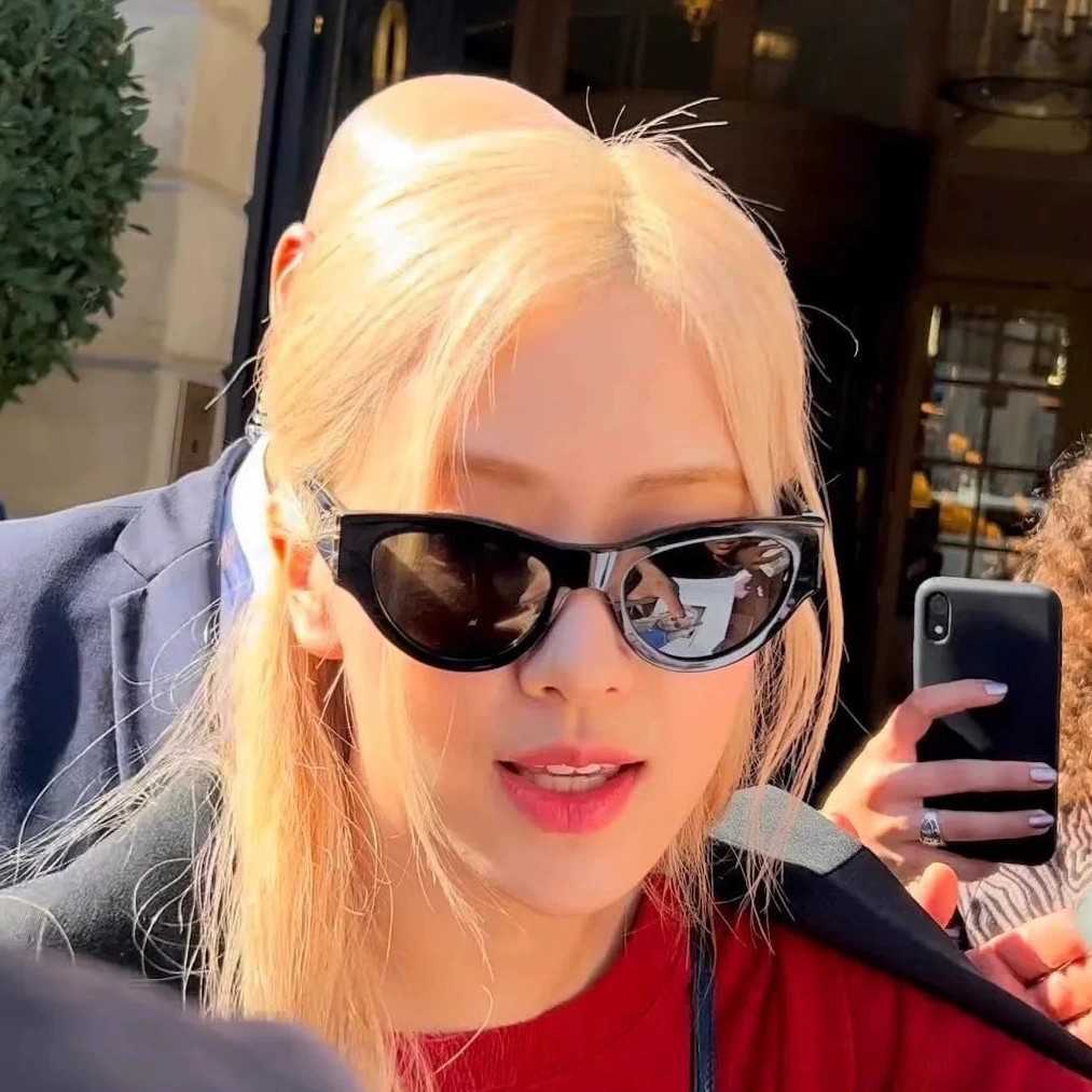 Fashion sunglasses classic designer Cat Eye Sunglasses for Women SL M94 Park Chae Young Same Style HighEnd Square Large Frame 2024