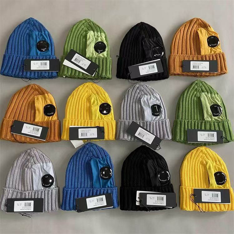 High quality wool blend Hats men's and women's casual sports knitted hats for young students outdoor winter skiing Goggle woolen hats