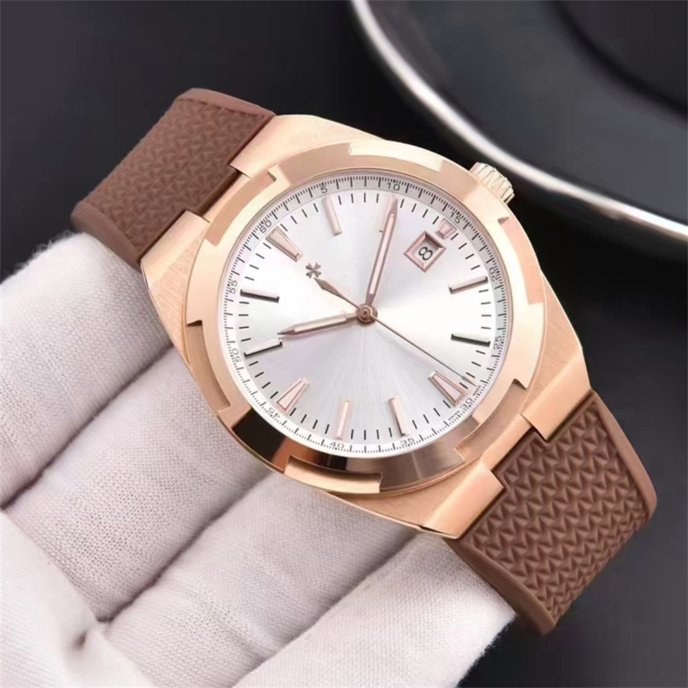 Men Designer Casual Watch Automatic Movement Mechanical 41MM Watch Mes Full Stainless Steel Silicone Strap Fashion Classic New Mens Sapphire Mirr