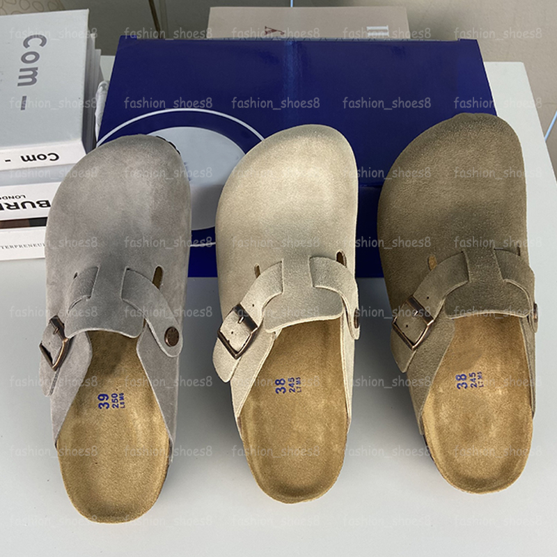 Designer Platform Clogs Slipper Sandals Suede Patent Leather Buckle Slides Women Mens Beach Sandal Outdoor Cork Sliders Summer Shoes Size 35-46-image-946086215