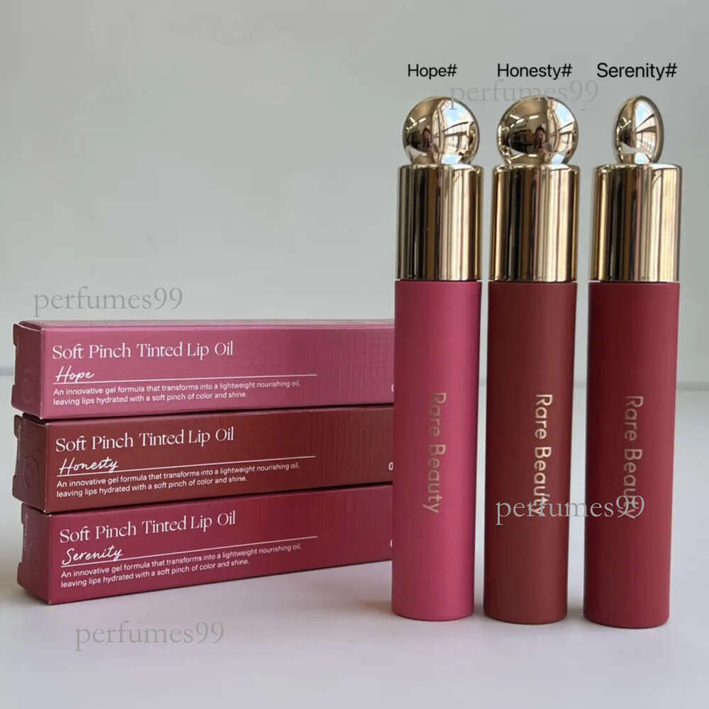 Makeup Gloss Rare Beauty Soft Pinch Tinted Oil 3ml Liquid Lipstick Lipgloss Honesty Serenity Hope Lipbalm Long Lasting Moisturizing Lip Glaze Cos-image-1082182133