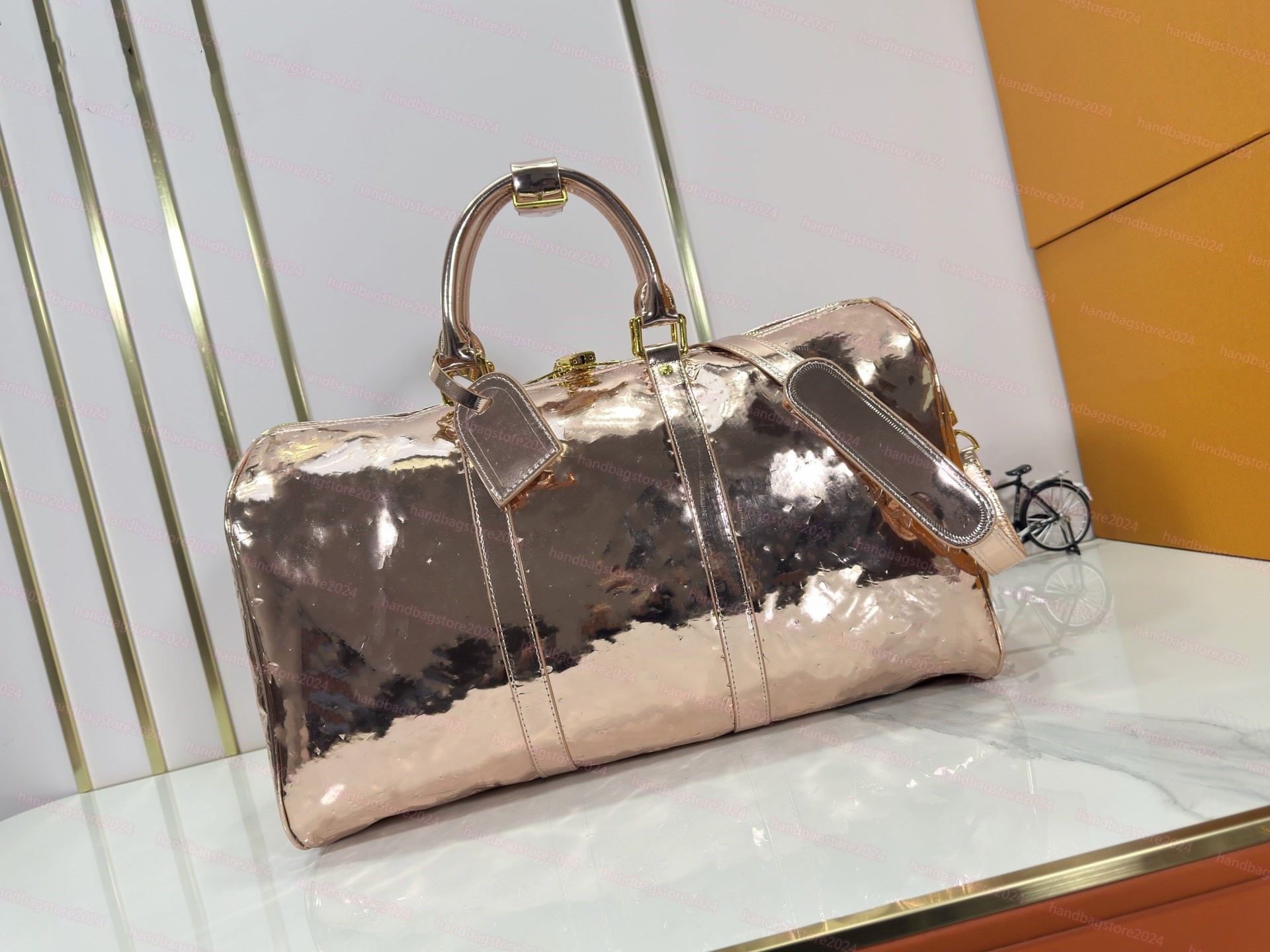 Designer Bag Ski Series Duffel Bags Men&#039;s Keep alls Travel Bag Handbag Women&#039;s Sp eedysRose Gold Pillow Bag Shoulder Bag Luxury Boston-image-1082129754