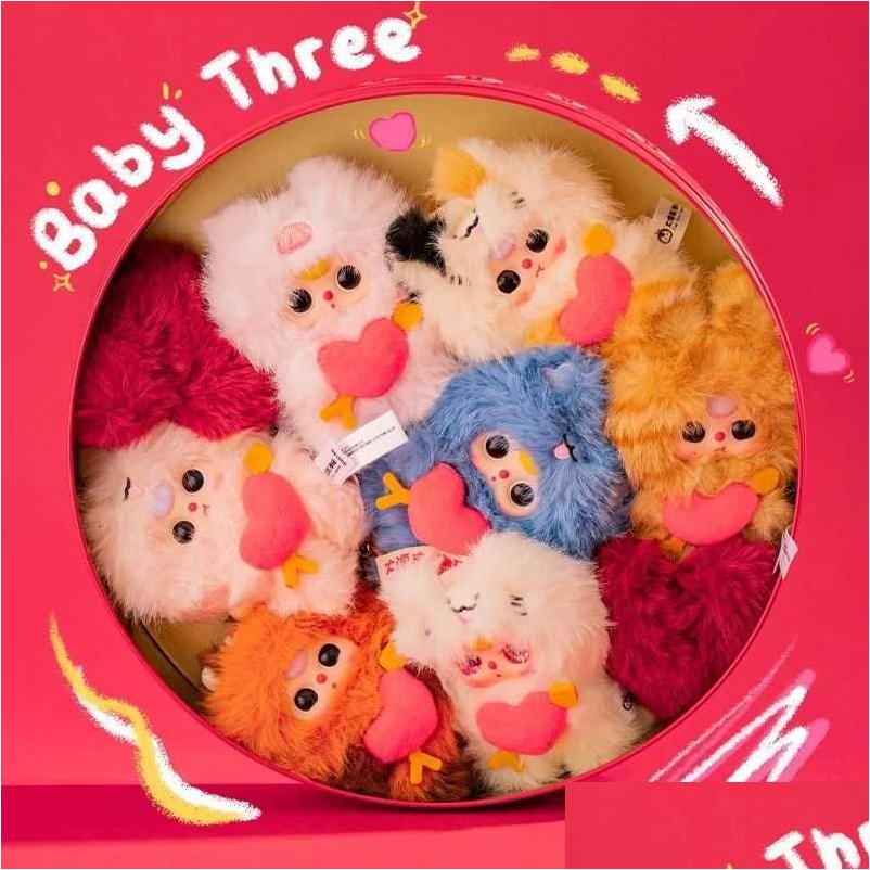 Blind Box Baby Three Cupid Series Vinyl Plush Toy Backpack Pendant Decoration Fashionable Toys Holiday Surprise Collection Gifts C251106-image-1083503844
