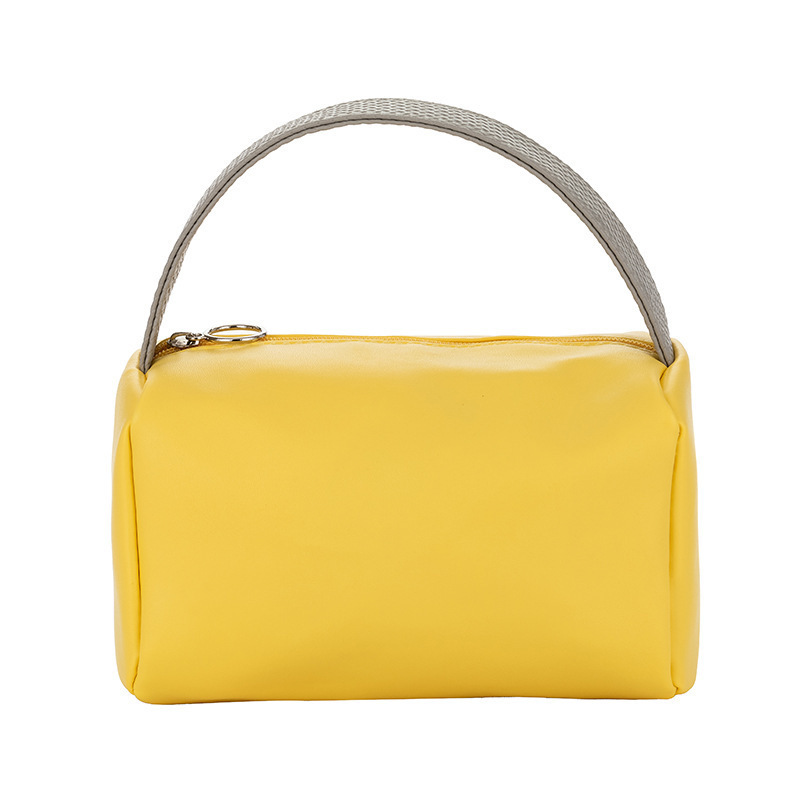 C14 Grand sac de rangement imperméable en PU pour articles de toilette dans des couleurs attrayantes