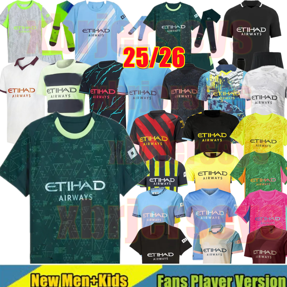 25 26 Man City HAALAND Mancheste soccer jerseys TIJJANI BERNARDO MARMOUSH GREALISH MAHREZ FODEN 19 20 21 22 23 24 2025 2026 City football shirt u-image-977606764