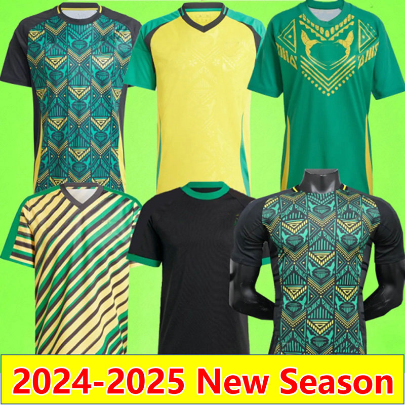 2024 2025 Jamaica soccer jerseys 24 25 national football shirt team Bailey ANTONIO REID Nicholson LOWE MORRISON home away MEN maillots de foot ca-image-991016414