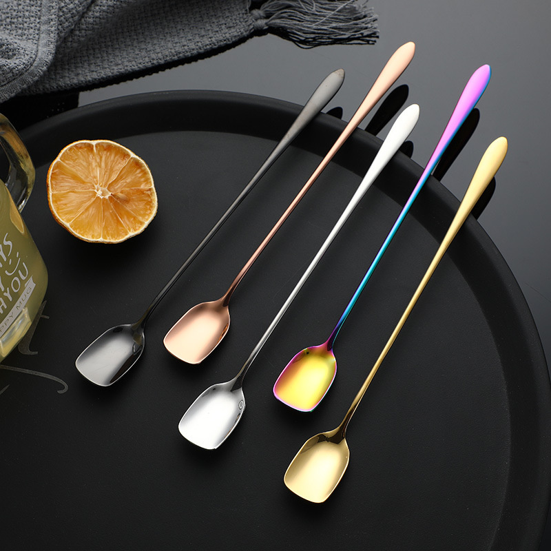 Shovel Spoons Stainless Steel Spoons Ice-image-413869818