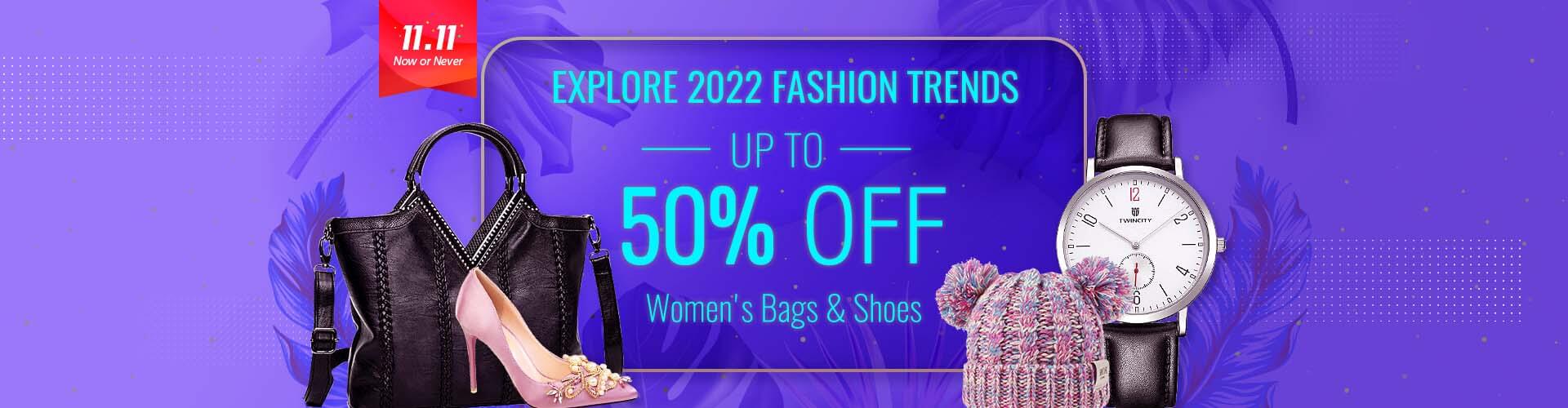 DHgate Women's Bags & Shoes, Explore 2022 Fashion Trends, UP TO 50% OFF