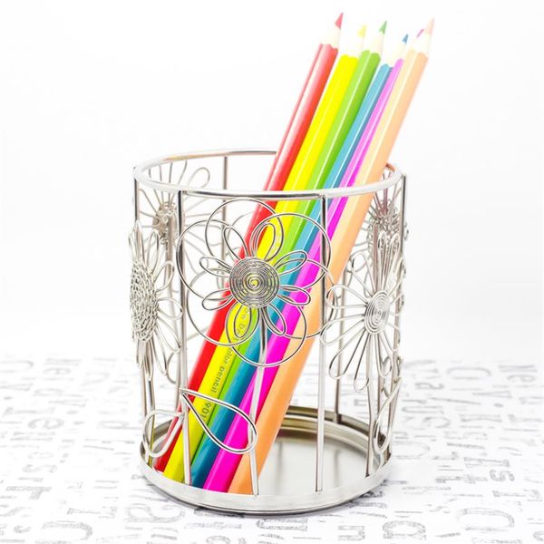 F4 FLEURS PÉTALES FEUILLES STYLO TASSE À CRAYONS PORTE-BOÎTE ARTISANS D'ART FAIT À LA MAIN MARIAGE ANNIVERSAIRE MAISON JARDIN BUREAU CADEAU PRE239w