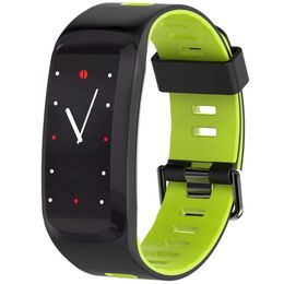 F4 Pulsera inteligente Presión arterial Monitor de ritmo cardíaco Reloj inteligente Bluetooth Podómetro Rastreador Cámara deportiva Reloj de pulsera inteligente para iPhone Android