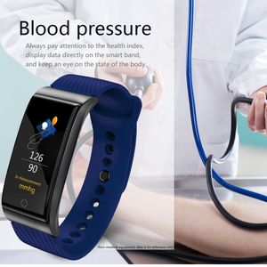 F4 Smart Armband Bloeddruk Hartslagmonitor Smart Horloge Waterdicht Bluetooth Stappenteller Sport Horloge voor iPhone Android-telefoon