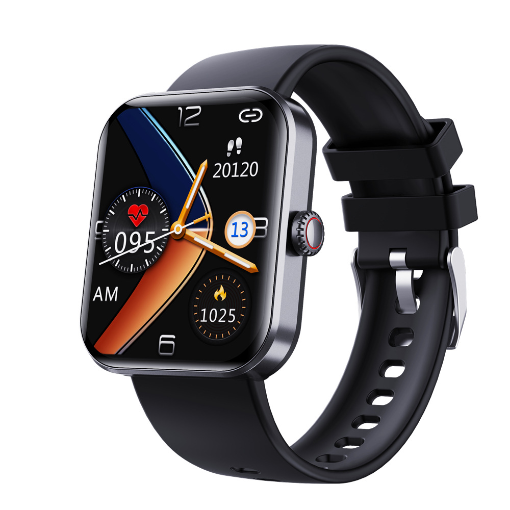 F57L Relógio Inteligente Pressão Arterial Freqüência Cardíaca Monitoramento de Temperatura do Sono Monitoramento Esportivo 1.91 Polegada Tela Sensível Ao Toque Smartwatch