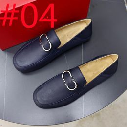 F6 / 25Modèle En Cuir Véritable Hommes Mocassins Chaussures Casual Marque De Luxe Sans Lacet Designer Mocassins Italien Hommes Conduite Chaussure Chaussure Homme