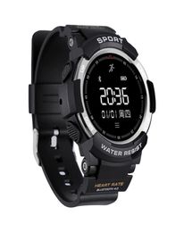 F6 Smart Watch IP68 Bluetooth Bluetooth Bluetooth Smart Bracelet Smart Heart Monitor Rastreador de fitness Smart Wristwatch para Android IP8834854