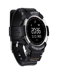 F6 Smart Watch IP68 Bluetooth dynamique Bluetooth Smart Bracelet Moniteur de fréquence cardiaque Tracker Smart Wristwatch pour Android IP8746803