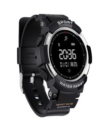 F6 Smart Watch IP68 Bluetooth dynamique Bluetooth Smart Bracelet Moniteur de fréquence cardiaque Tracker Smart Wristwatch pour Android IP1706446
