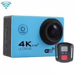 Cámara de acción F60R 4K WIFI 1080P HD 16MP cámara para casco 30m impermeable lente gran angular de 170 grados DV con promoción de Control remoto