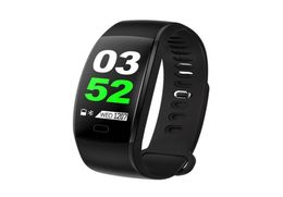 F64 Smart Bracelet Blood Oxygen Monitor GPS Smart Watch Slearch Monitor Sleep Fitness Alarm Smart Wristwatch pour iOS iPhon5993987