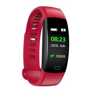 F64HR Bloed zuurstofmonitor Smart Armband Bloeddruk Smart horloge Passometer Fitness Tracker Sport Horloge voor Android iPhone