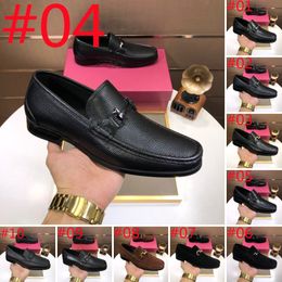 F7 / 11Model Designer Brand New Mens Casual Chaussures Cuir Lazy Point Cuir confortable Bneakers Zapatos de Hombre Snake Skin Robes 38-45