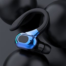 Auriculares F8 con gancho para la oreja, auriculares inalámbricos con sonido estéreo, resistentes al agua, para conducción, deportivos