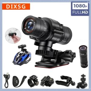 F9 Sport Camera HD 1080P Bike Motorcycle Helmet Camera Outdoor Action DV Video DVR Audio Recorder Dash Cam for Car Bicycle 240304